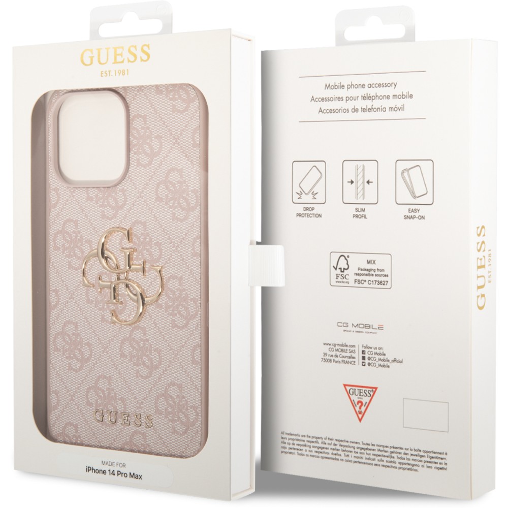 Ekskluzywne etui z Guess 4G Big Metal Logo